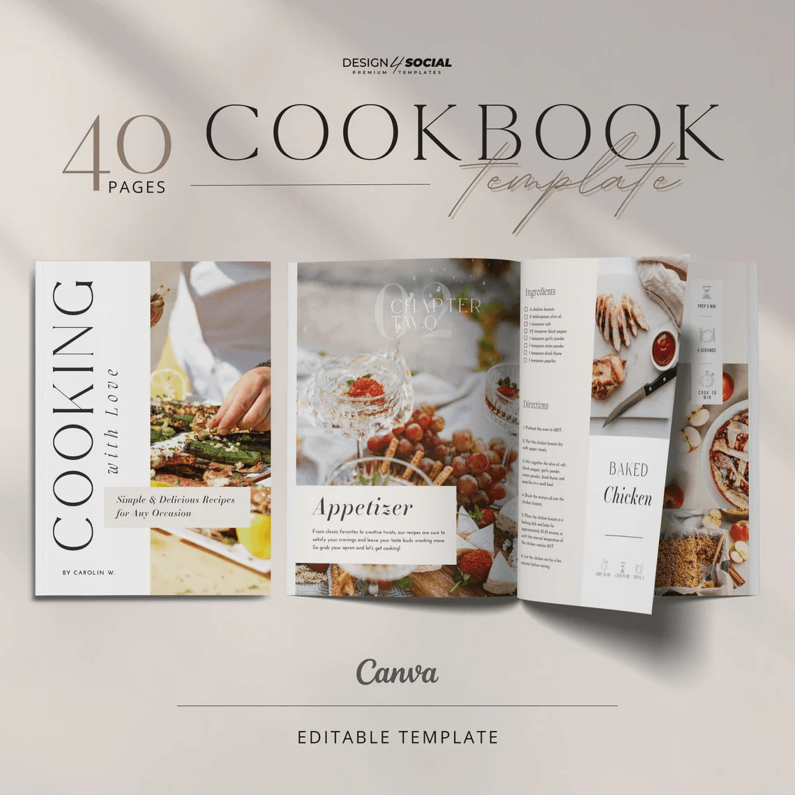 Cookbook Template
