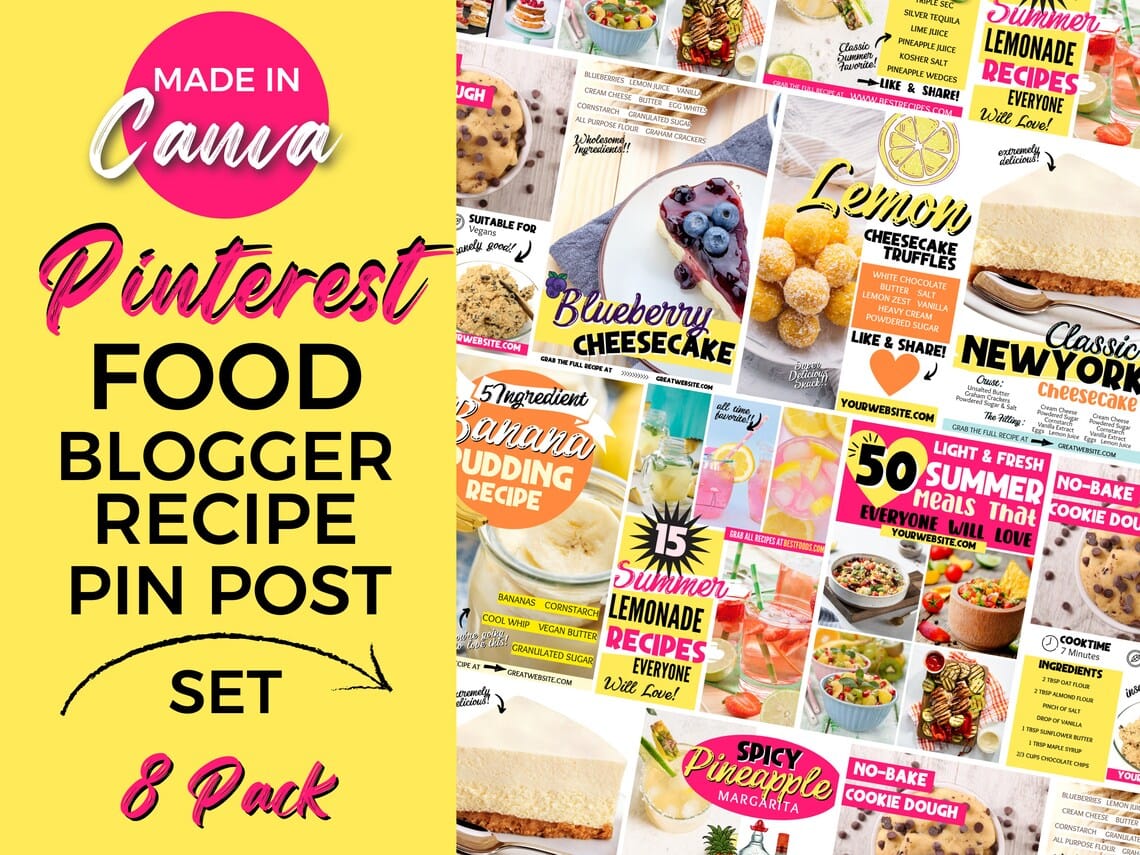 8 Pinterest Templates