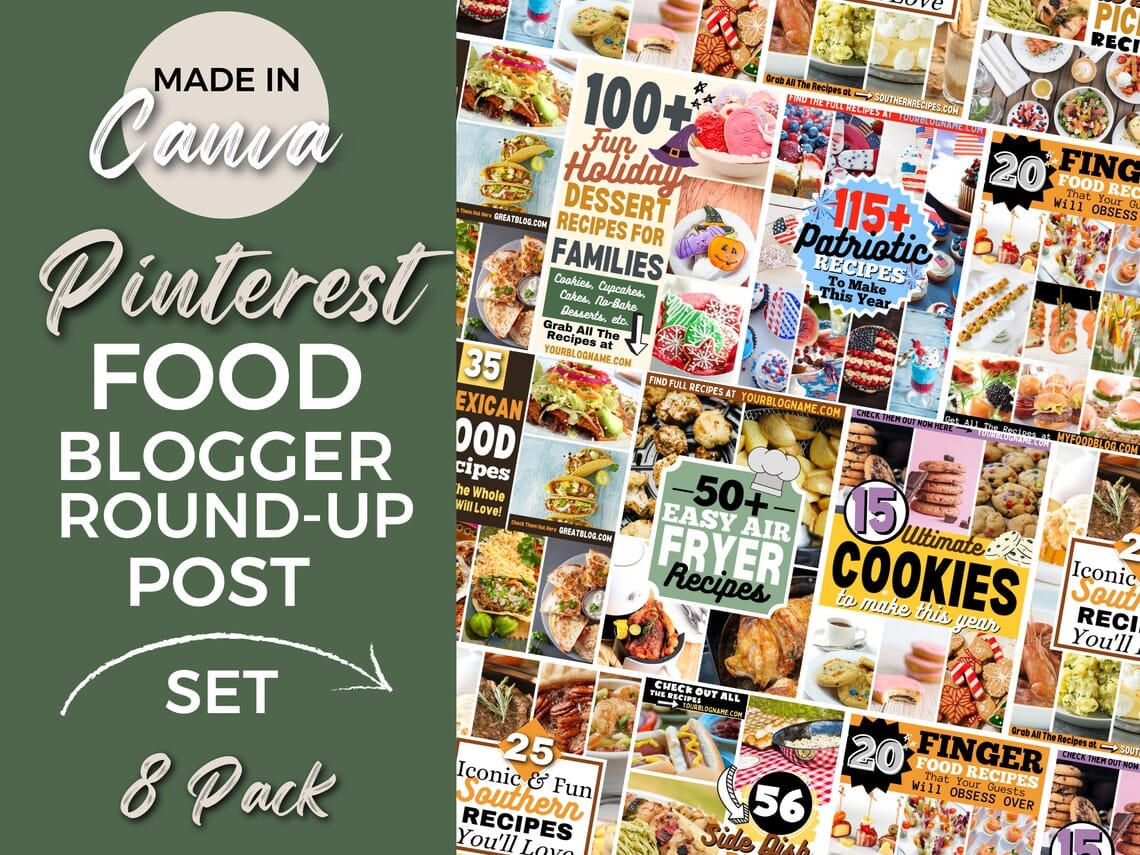 Food Blogger Round-Up Post Templates